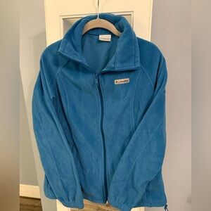 Columbia Teal Fleece Outerwear